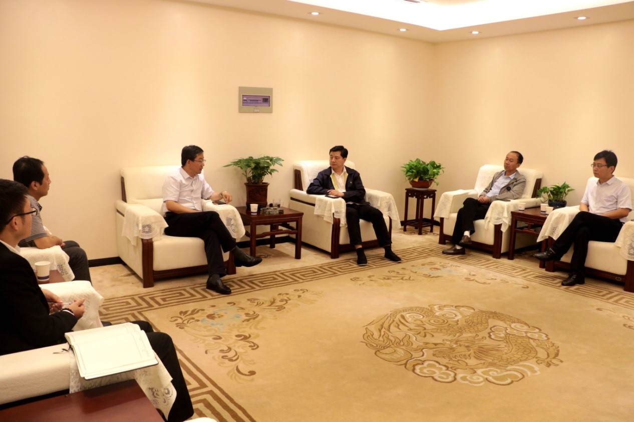 陜建投資集團與韓城市高層領(lǐng)導交流會談